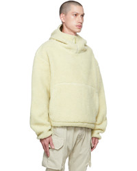 Entire studios Off White Fluffy Hoodie