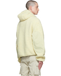 Entire studios Off White Fluffy Hoodie