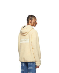 Napa By Martine Rose Off White T Cameron Fleece Hoodie