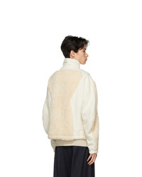 Gmbh Off White Hemp Fleece Jacket