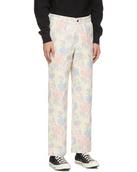 Noah Multicolor Canvas Recycled Work Trousers
