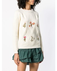 RED Valentino Embroidered Sweater