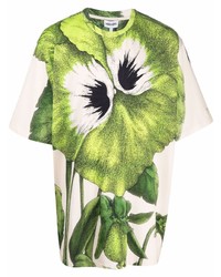 Kenzo Floral Print Short Sleeved T Shirt