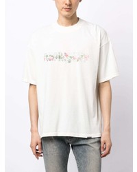 Represent Logo Print Cotton T Shirt