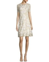 Elie Tahari Floral Lace Dress