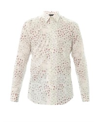 PAUL SMITH LONDON Floral Print Cotton Shirt