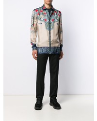 Versace Collection Rose Long Sleeve Shirt