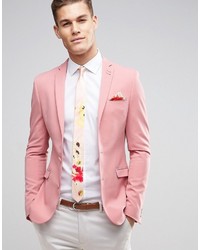 Asos Wedding Floral Tie And Pocket Square Pack In Silk