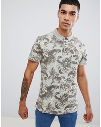 Pier One Polo Shirt In Floral Print