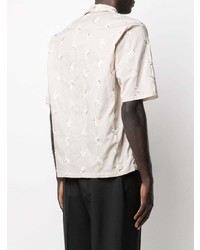 Needles Embroidered Floral Cotton Shirt