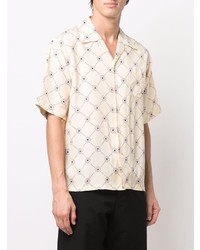 Marni Floral Print Bowling Shirt