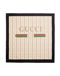 Gucci Printed Silk Twill Scarf