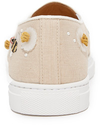 Charlotte Olympia Floral Alex Slip On Sneakers