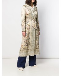 Etro Floral Trench Coat