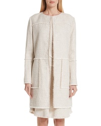 Lafayette 148 New York Francine Relaxed Tweed Topper