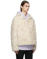 Givenchy Faux Fur Twill Jacket