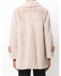 Blancha Boxy Mink Fur Coat