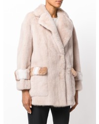 Blancha Boxy Mink Fur Coat
