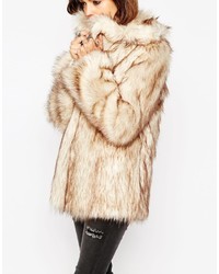 Asos Collection Vintage Faux Fur Coat