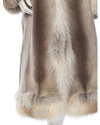 Yves Saint Laurent Fox Fur Coat