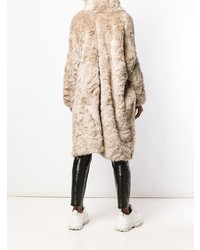 Junya Watanabe Oversized Faux Fur Coat
