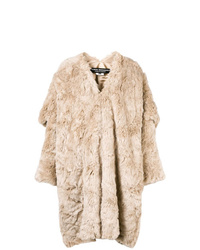 Junya Watanabe Oversized Faux Fur Coat