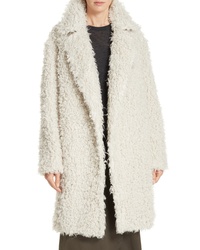 Vince Shaggy Faux Fur Coat