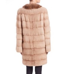 The Fur Salon Mink Sable Fur Coat