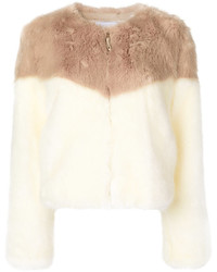 Dondup Contrast Fur Jacket