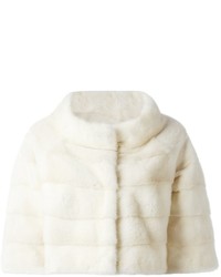 Liska Fur Cropped Jacket