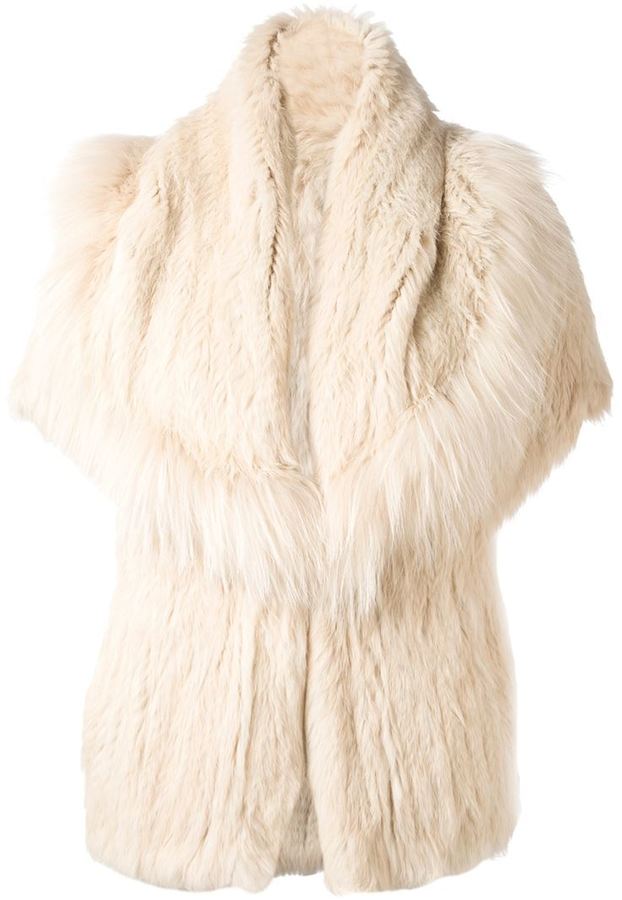 Yves Salomon Meteo By Rabbit Fur $2,768 | farfetch.com | Lookastic