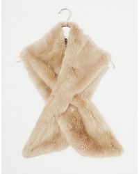Ted Baker Faux Fur Textured Long Scarf