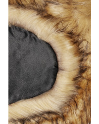 Unreal Fur Thread Through Faux Fur Scarf