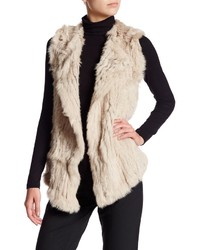 Dolce Cabo Genuine Rabbit Fur Vest