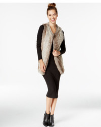 INC International Concepts Long Collarless Vest Only At Macys