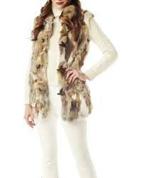M Miller Furs Long Fur Vest