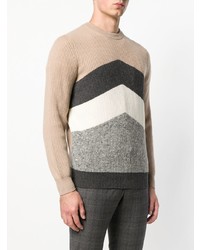 Brunello Cucinelli Geometric Knit Sweater