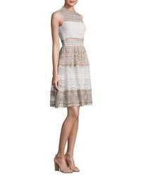 Alexis Melania Tiered Lace Dress
