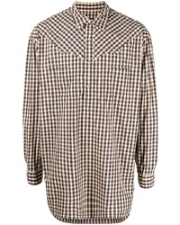 Undercoverism Checked Long Sleeved Shirt