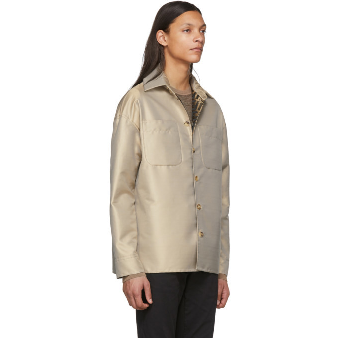 Fendi Beige Field Jacket, $1,018 