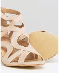 Oasis Cut Out Heeled Sandals