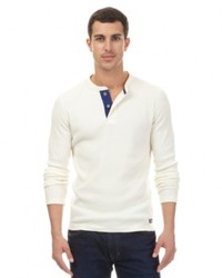 Nautica Big And Tall Solid Henley Shirt
