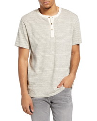 Threads 4 Thought Stripe Organic Cotton Henley