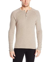 Vince Camuto Thermal Henley Sweater