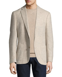 Luciano Barbera Herringbone Soft Jacket