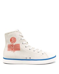 Isabel Marant Logo High Top Trainers