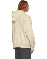 Solid Homme Beige French Terry Hoodie