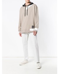 Raf Simons X Fred Perry Colour Block Hoodie, $249 | farfetch.com