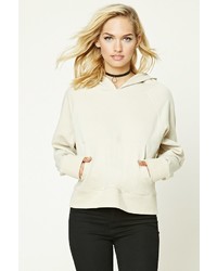 Forever 21 French Terry Knit Hoodie