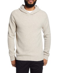 Vince Marled Cashmere Pullover Sweater Hoodie